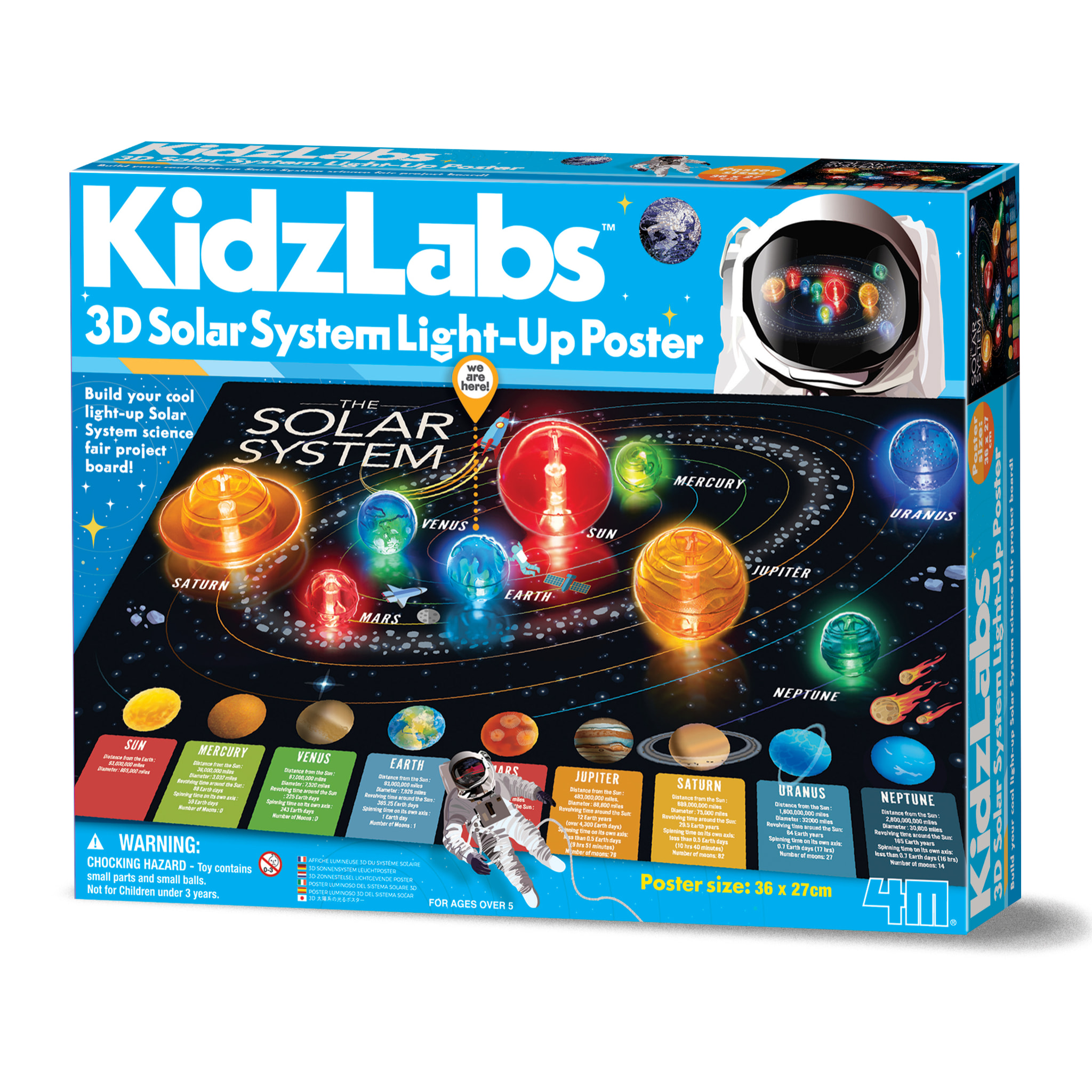 KidzLabs Sistema Solare Luminoso