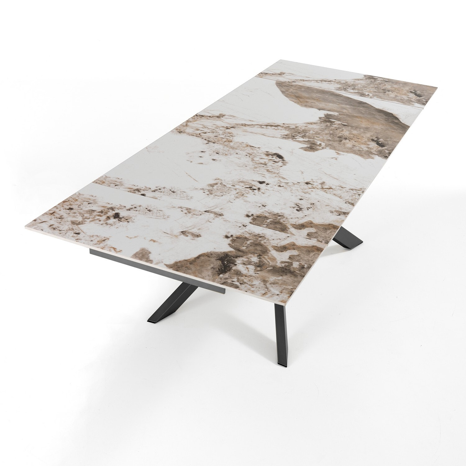 Oresteluchetta Tavolo allungabile BAKER ONICE GREY