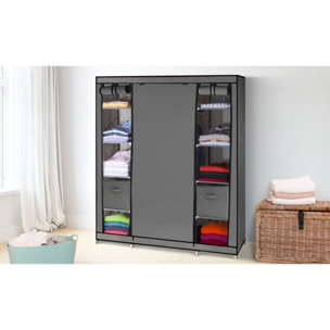 Armoire rangement optimale droite - Gris anthracite