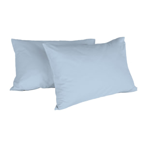 COPPIA FEDERE MAX COLOR, 100% Cotone, Made in Italy - AZZURRO