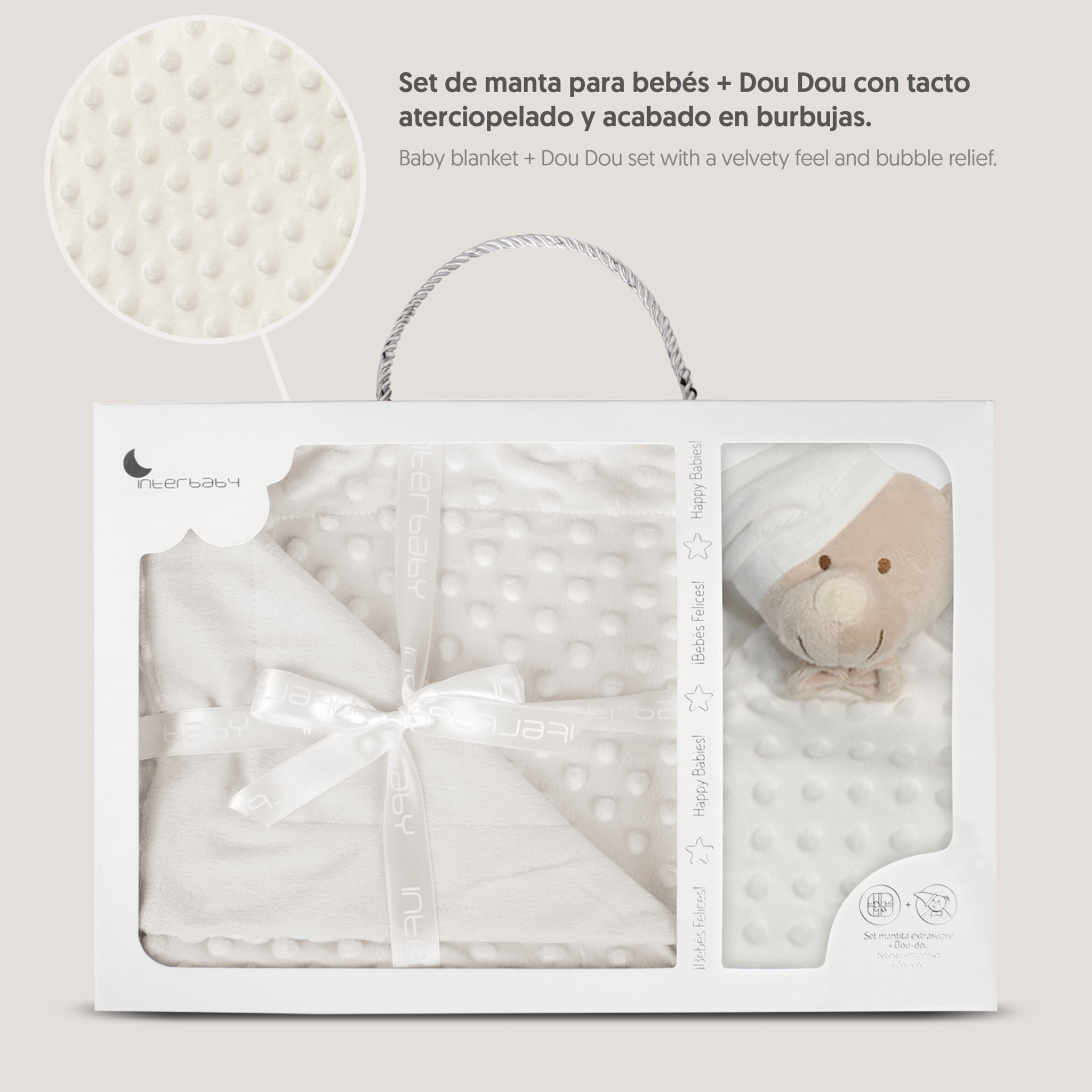 Manta Burbuja con Dou Dou Mod Osito