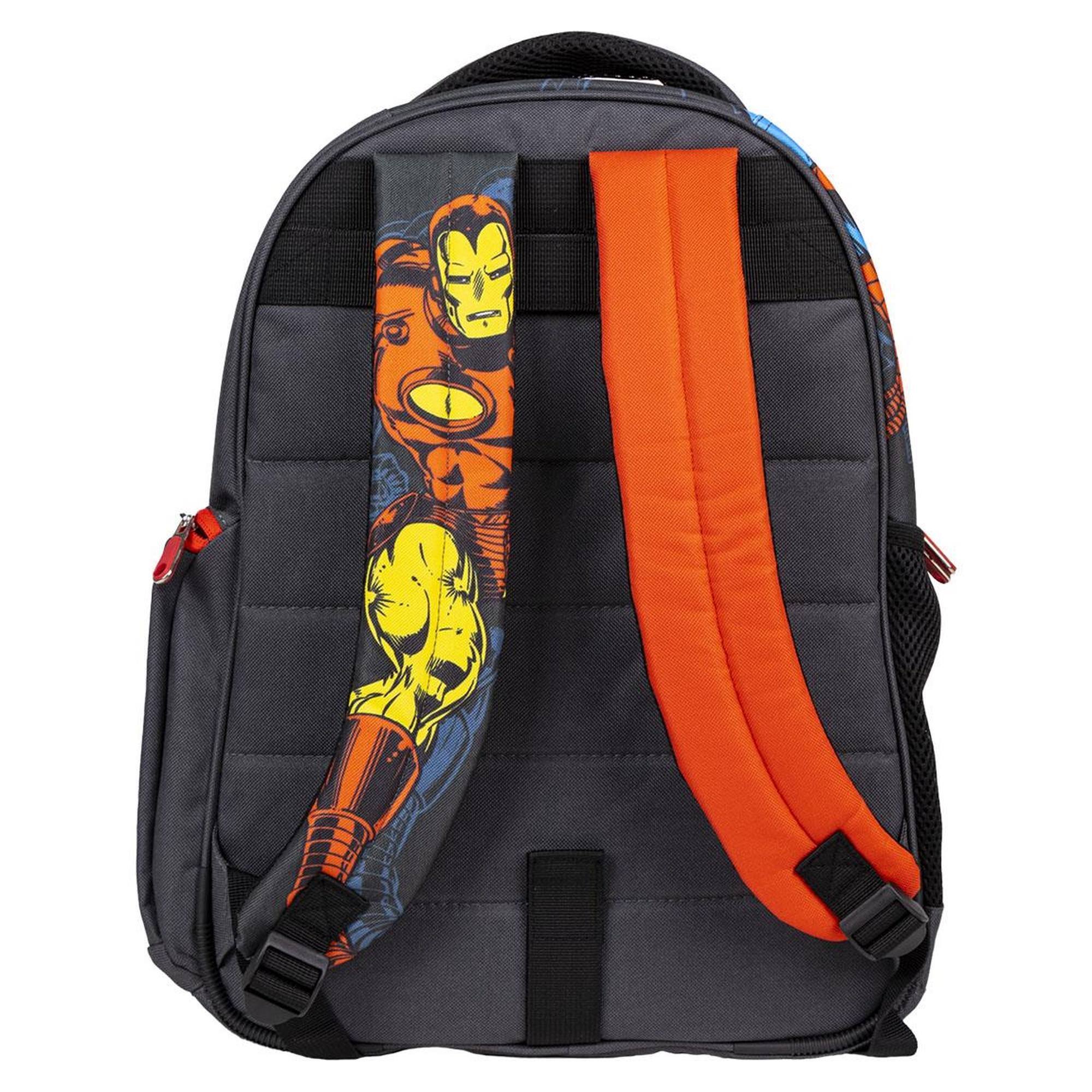 Mochila escolar mediana de los vengadores, niños, multicolor, estándar