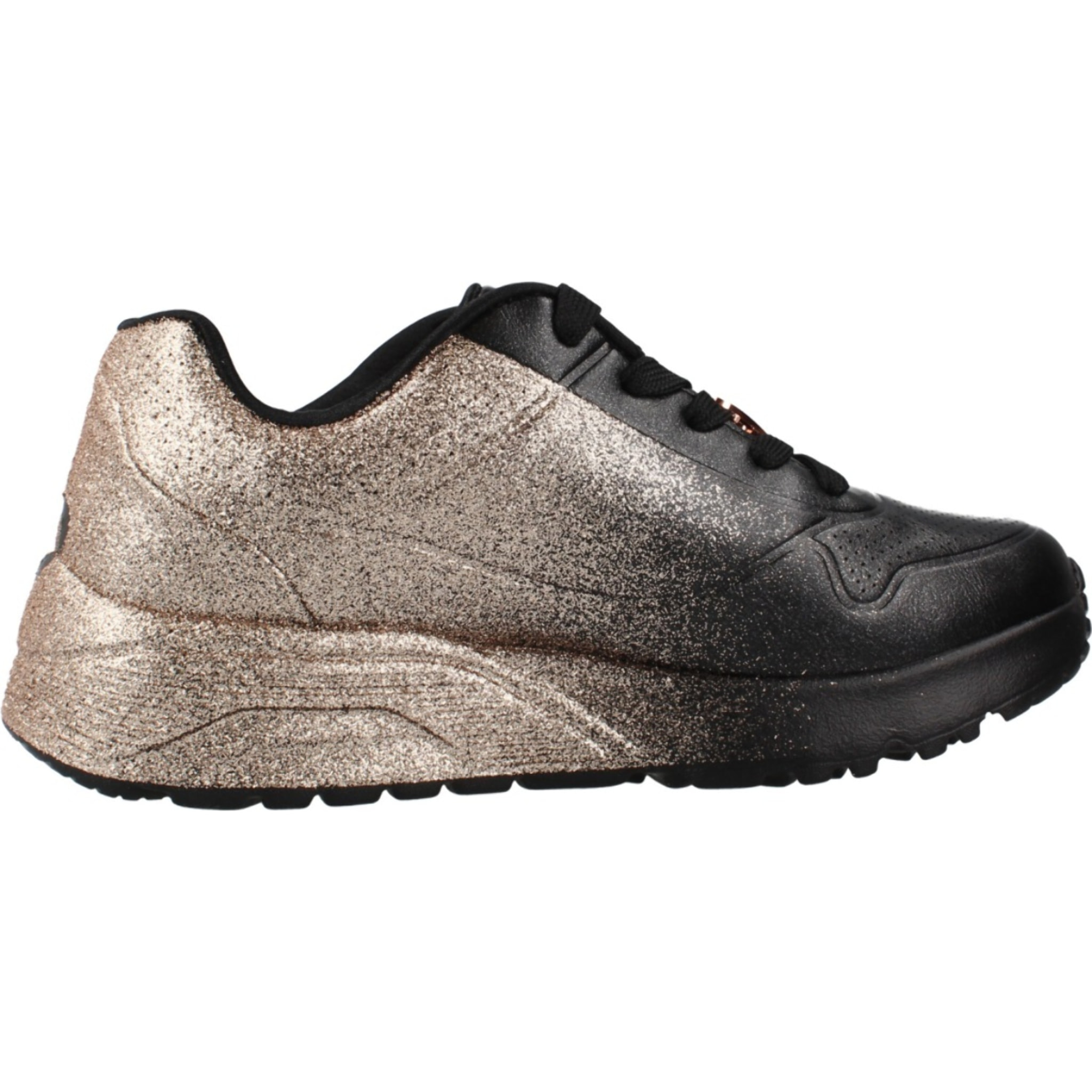 Zapatillas Niña Uno Lite - Heartdust Forever Negro