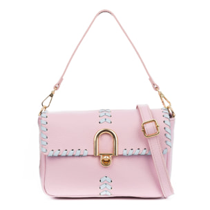 Basicò Bolso de mano Mujer. Piel auténtica Dollaro