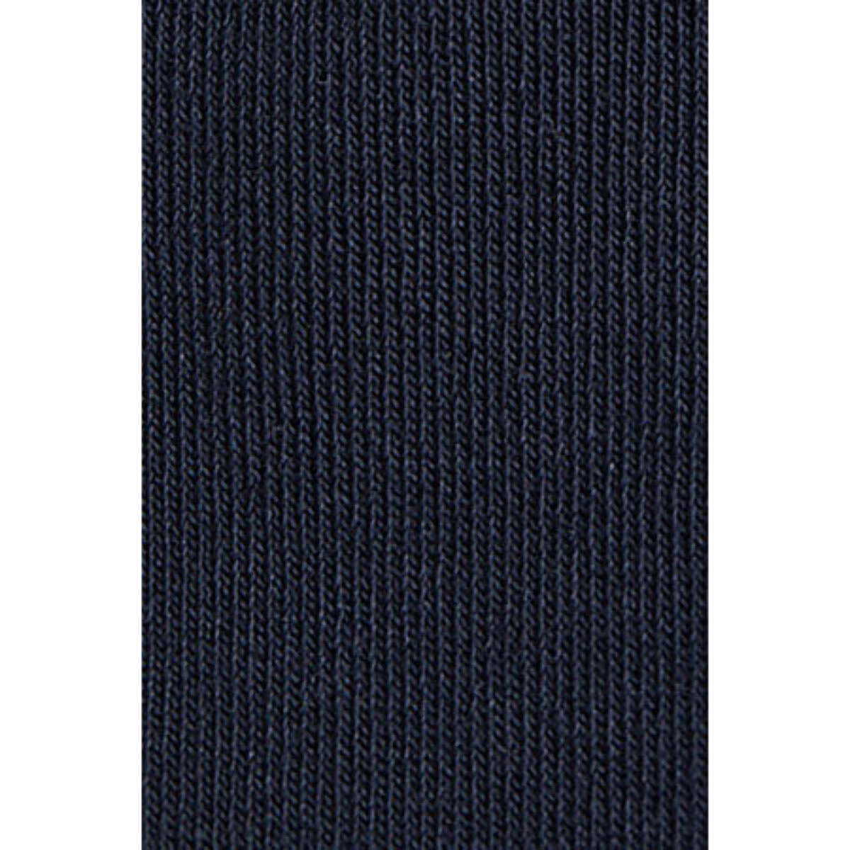 Pack hombre de dos pares de calcetines azul marino con logo Rigby Go