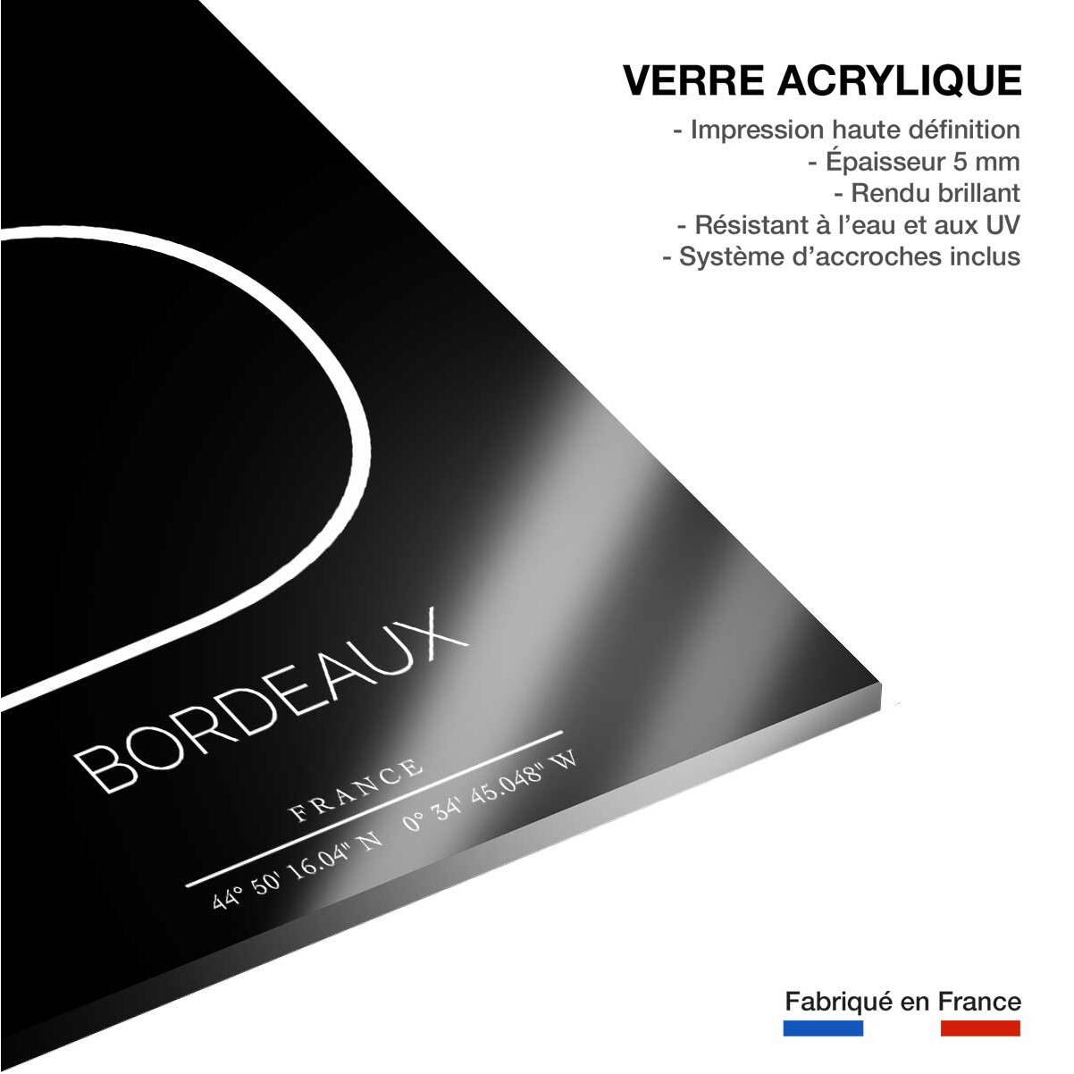 Tableau Bordeaux Tableau plexiglas