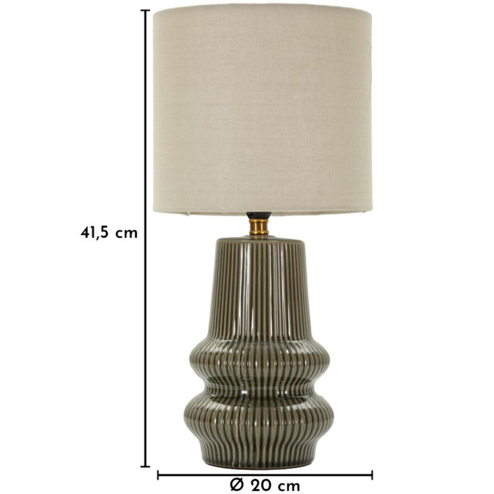 LAMPADA DA TAVOLO HARMONY CM Ø 20X41,5