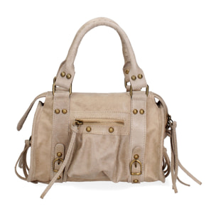 Borsa a spalla da donna - Modello Erisia - Vera pelle - 25.0 x 15.0 x 10.0 cm