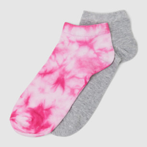 Pack 2 calzini fantasia tie dye