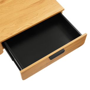 Bureau en bois 2 tiroirs LOUIS