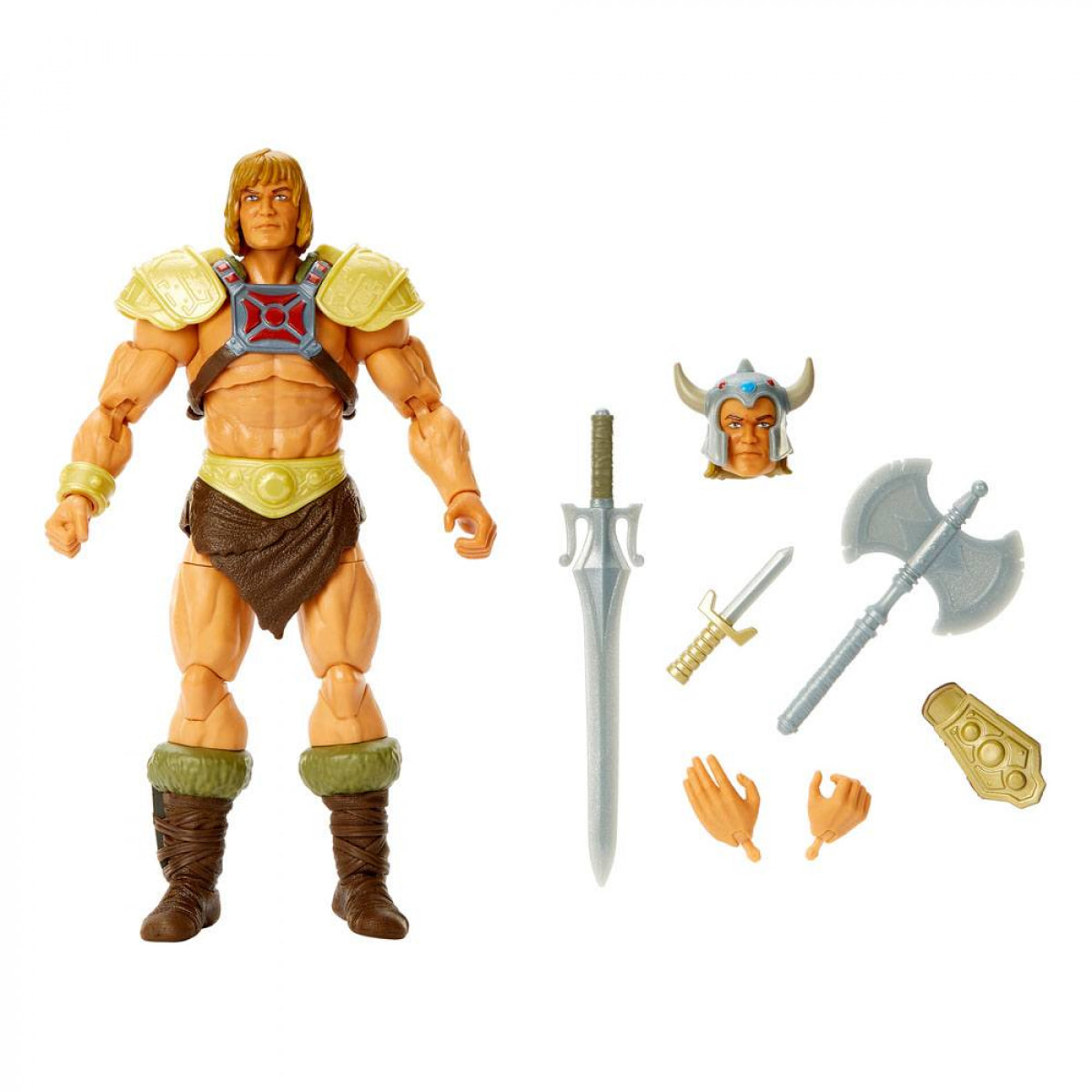 Masters Of The Universe New Eternia Masterverse Action Figura 2022 Viking He-man 18 Cm Mattel