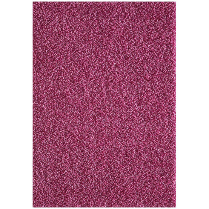 Tapis shaggy tissé motif uni DOSU