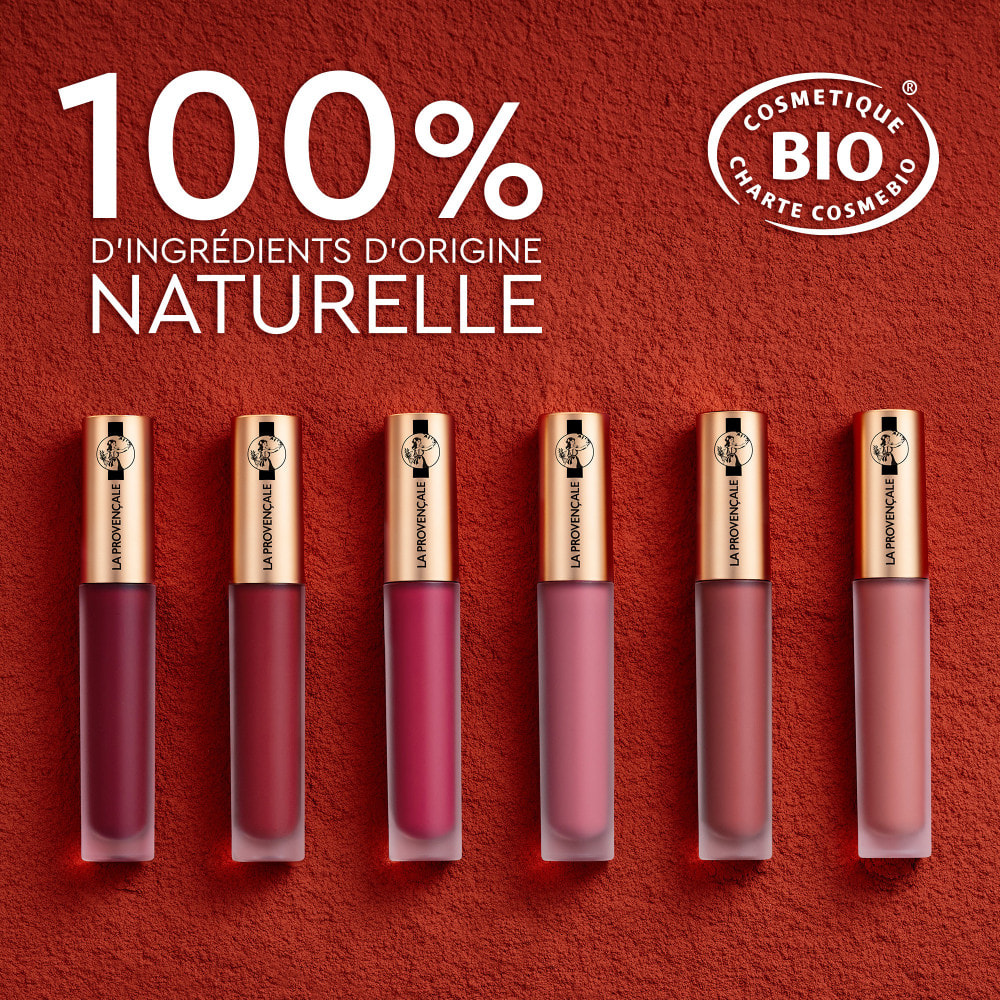 La Provençale Bio Le Rouge Mat Ocres Liquide Rose Gignac 4,5ml