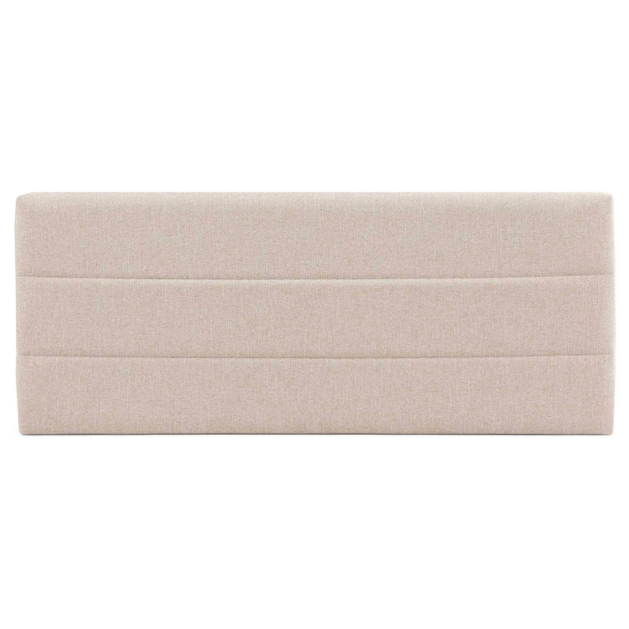 Cabecero Miconos Beige, 60cm del alto 8cm de ancho