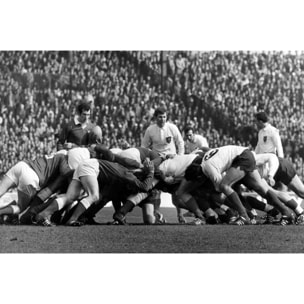 Tableau france contre le pays de galles en 1969  Toile imprimée