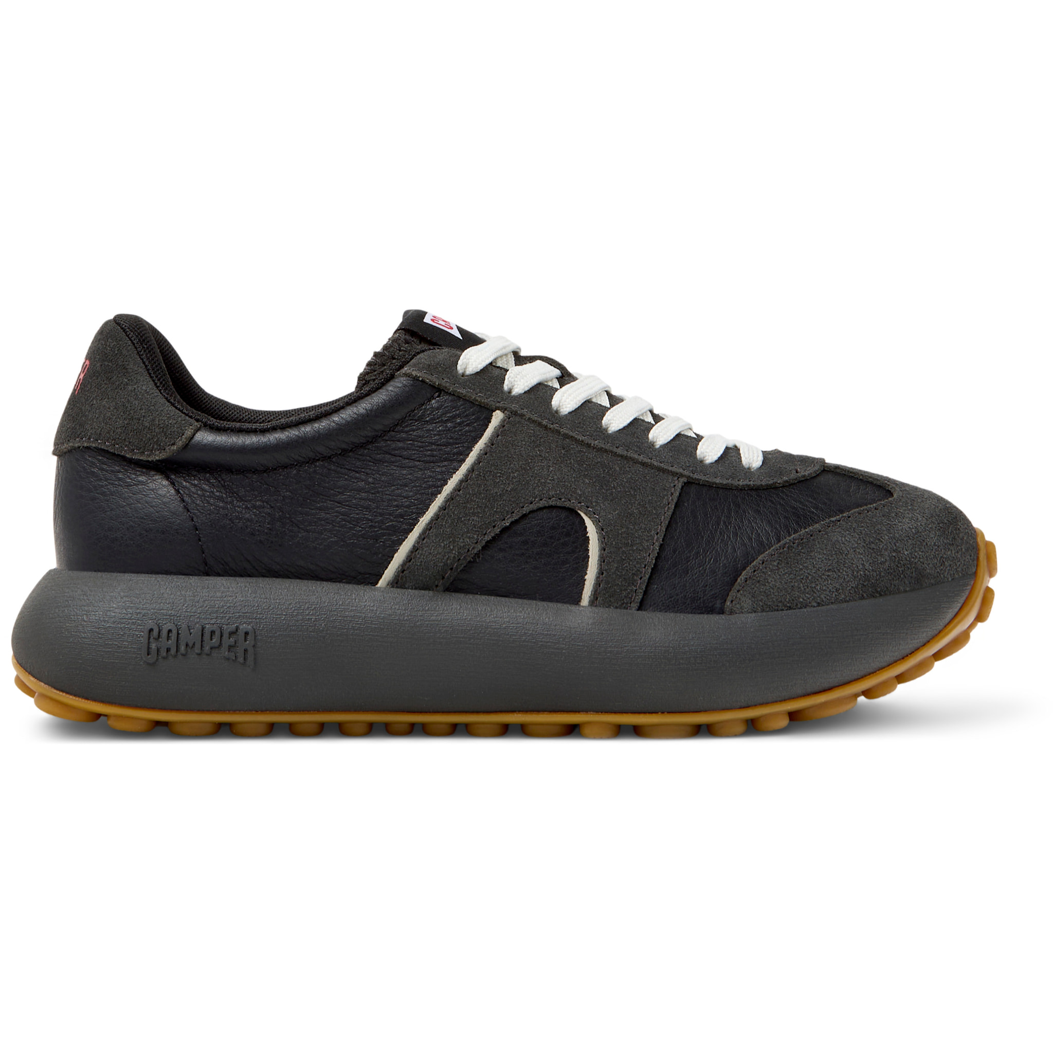 Zapatillas - CAMPER Pelotas Athens - Negro - Cuero liso