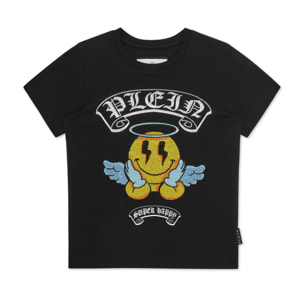 PHILIPP PLEIN Camiseta Cuello Redondo Ss SMILE