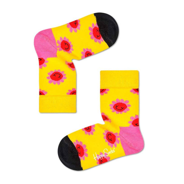 Calcetines kids smiling flower