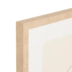 Toile 3D Houria beige 78x78cm