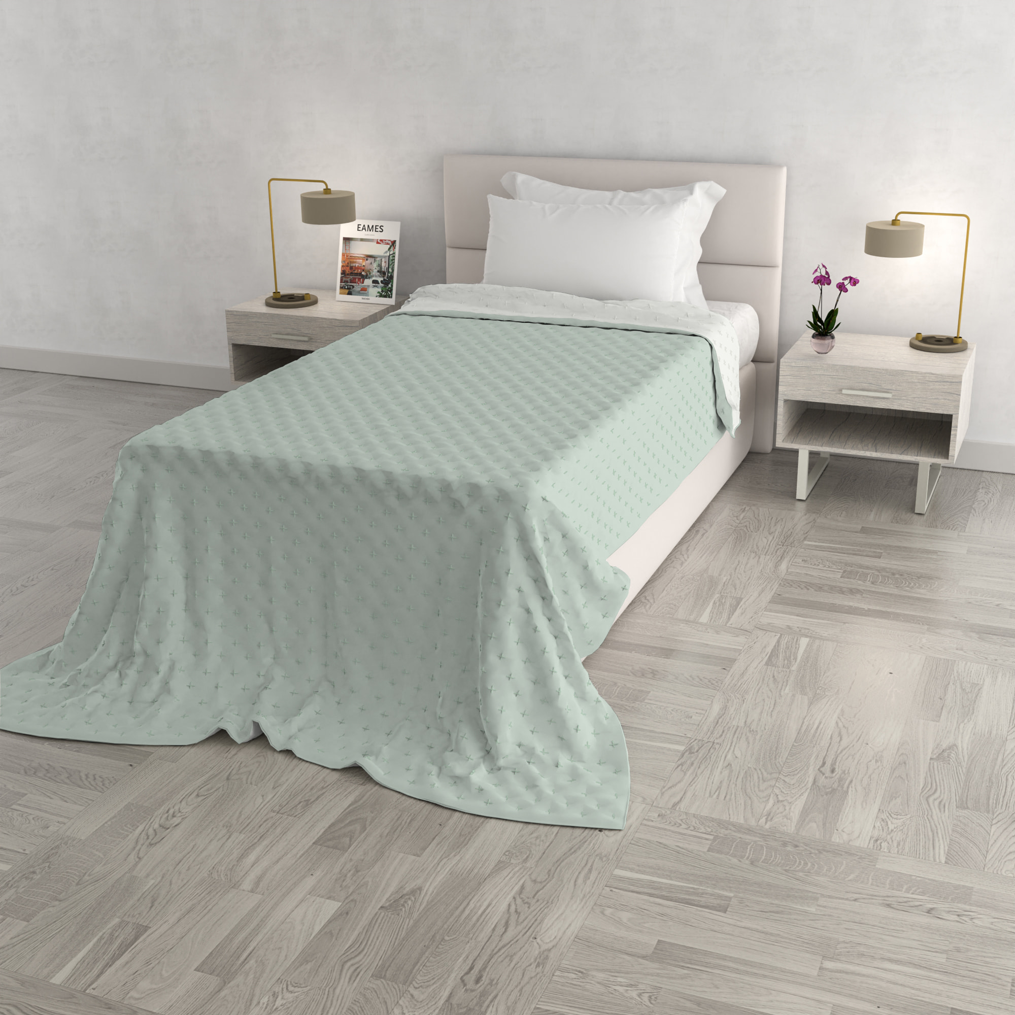 TRAPUNTINO WATER WASHED SINGOLO