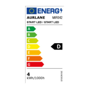 Miroir salle de bain rond avec eclairage LED - Diamètre 50cm - GO LED