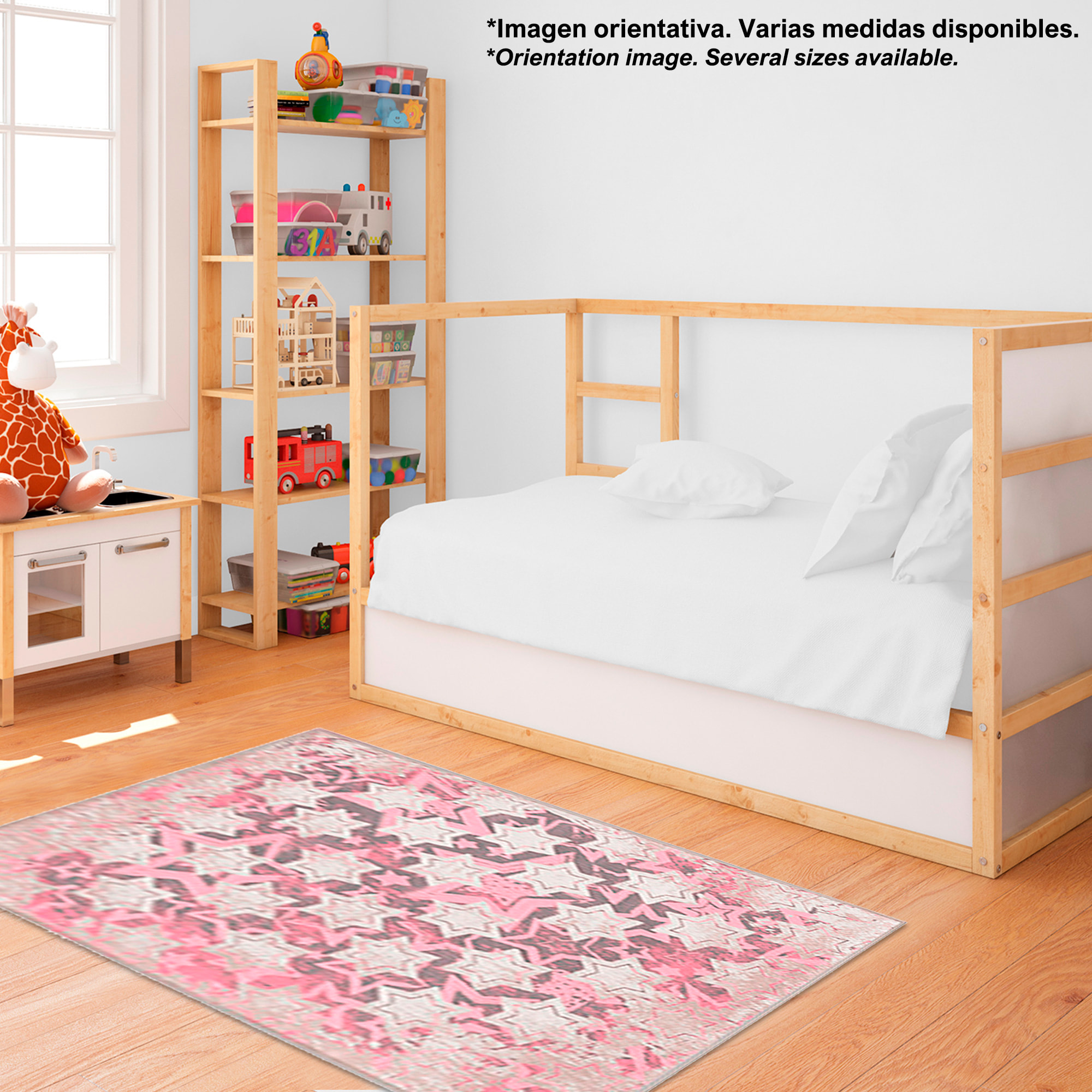 Alfombra de Poliester estampada 100 x 150cm