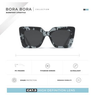 Gafas de Sol Bora Bora Marron Hanukeii para hombre y mujer