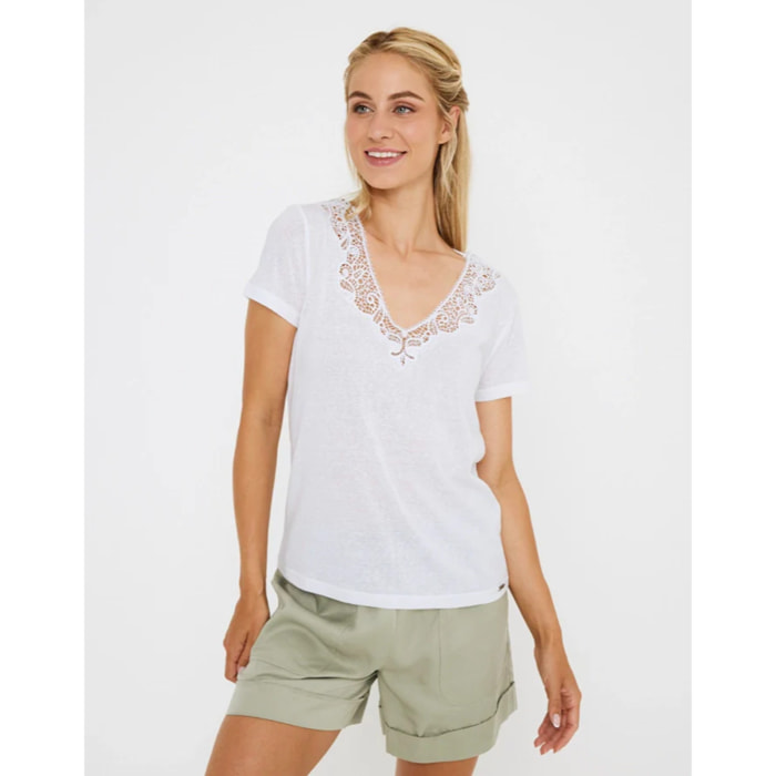 Camiseta manga corta blanca - Olimper