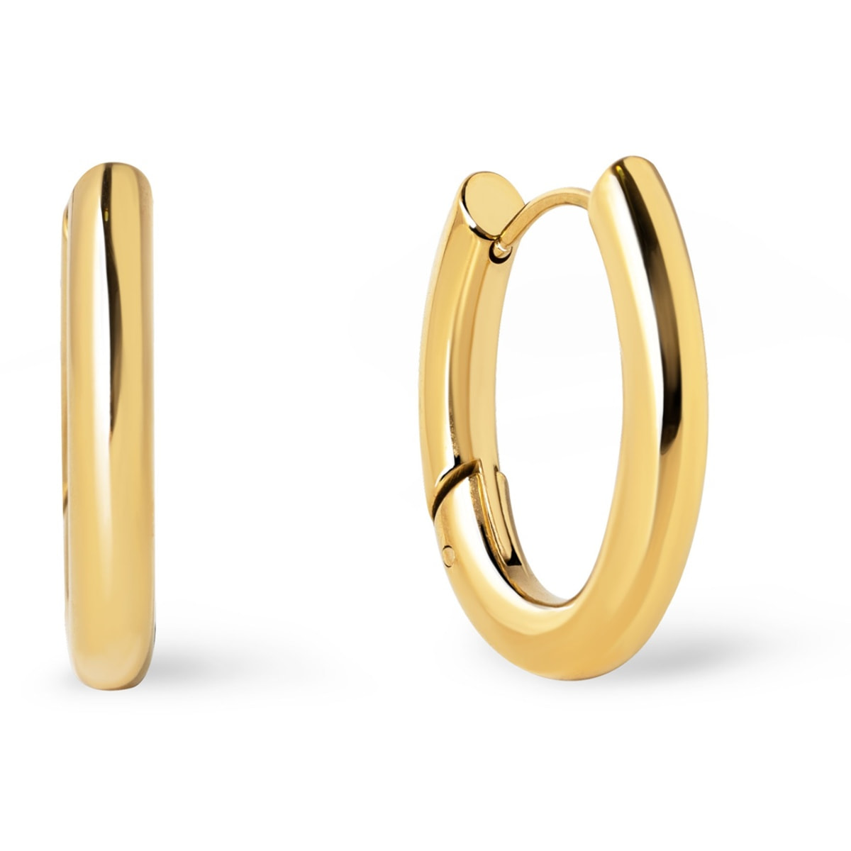 Orecchino Samba in Acciaio Placcato Oro