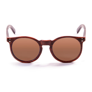 Gafas de sol PALO ALTO HASHBURY - Marrón / Ahumada y patilla marrón bambú
