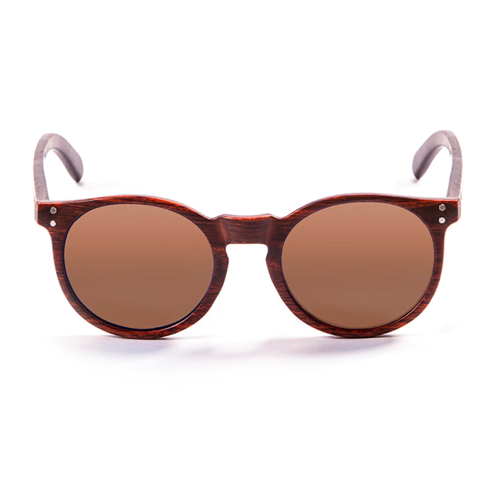 Gafas de sol PALO ALTO HASHBURY - Marrón / Ahumada y patilla marrón bambú
