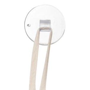 Oreiller de bain coton fixation ventouse