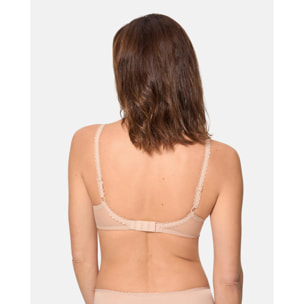 Sujetador con aros Spacer Flower Elegance con encaje reciclado