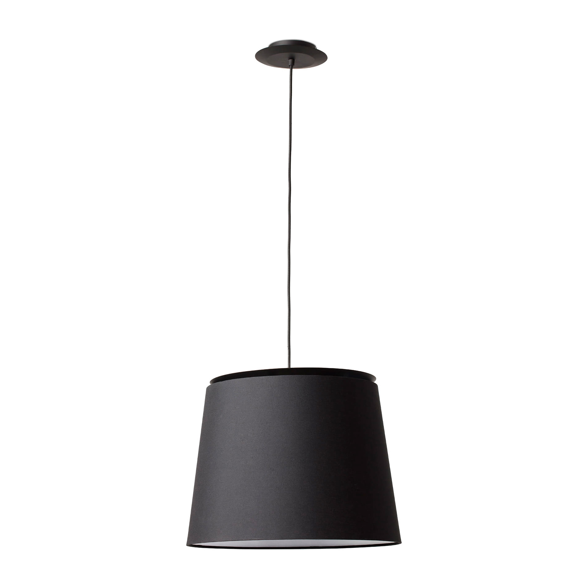 SAVOY Lampe suspension noir/noir