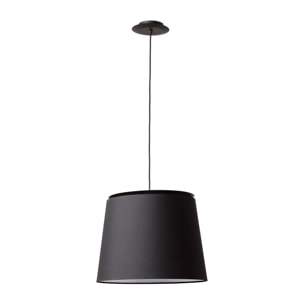 SAVOY Lampe suspension noir/noir