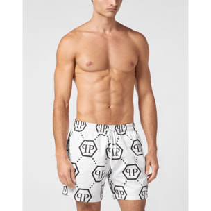 PHILIPP PLEIN Swim Trunks MONOGRAM
