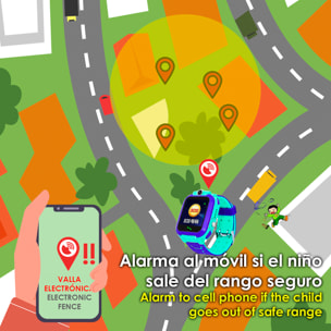 Smartwatch LT27 LBS especial para niños, con cámara, función de rastreo, llamadas SOS y recepción de llamada.