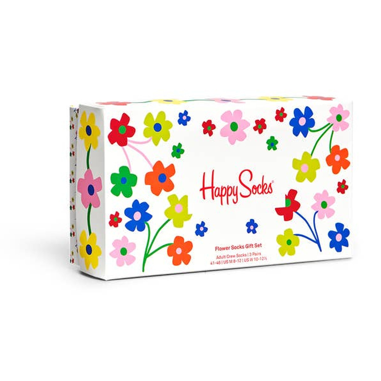 Set de 3 pares de calcetines - diseño "Flowers"