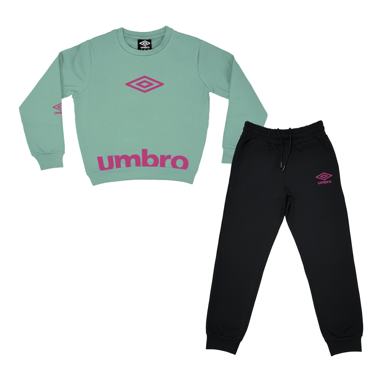 Tuta Bimba UMBRO Cotone Felpato Invernale 3 / 7 Anni