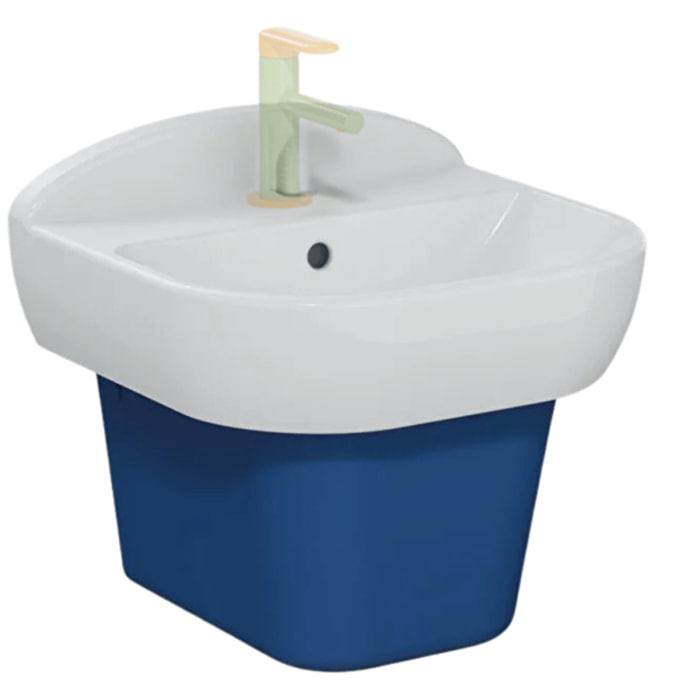 Lavabo pour enfant Sento Kids 45 cm avec cache bonde