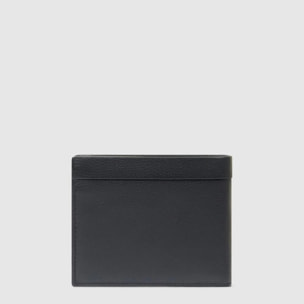 Piquadro Portafogli in pelle con volantino porta documenti, porta carte di credito e protezione RFID