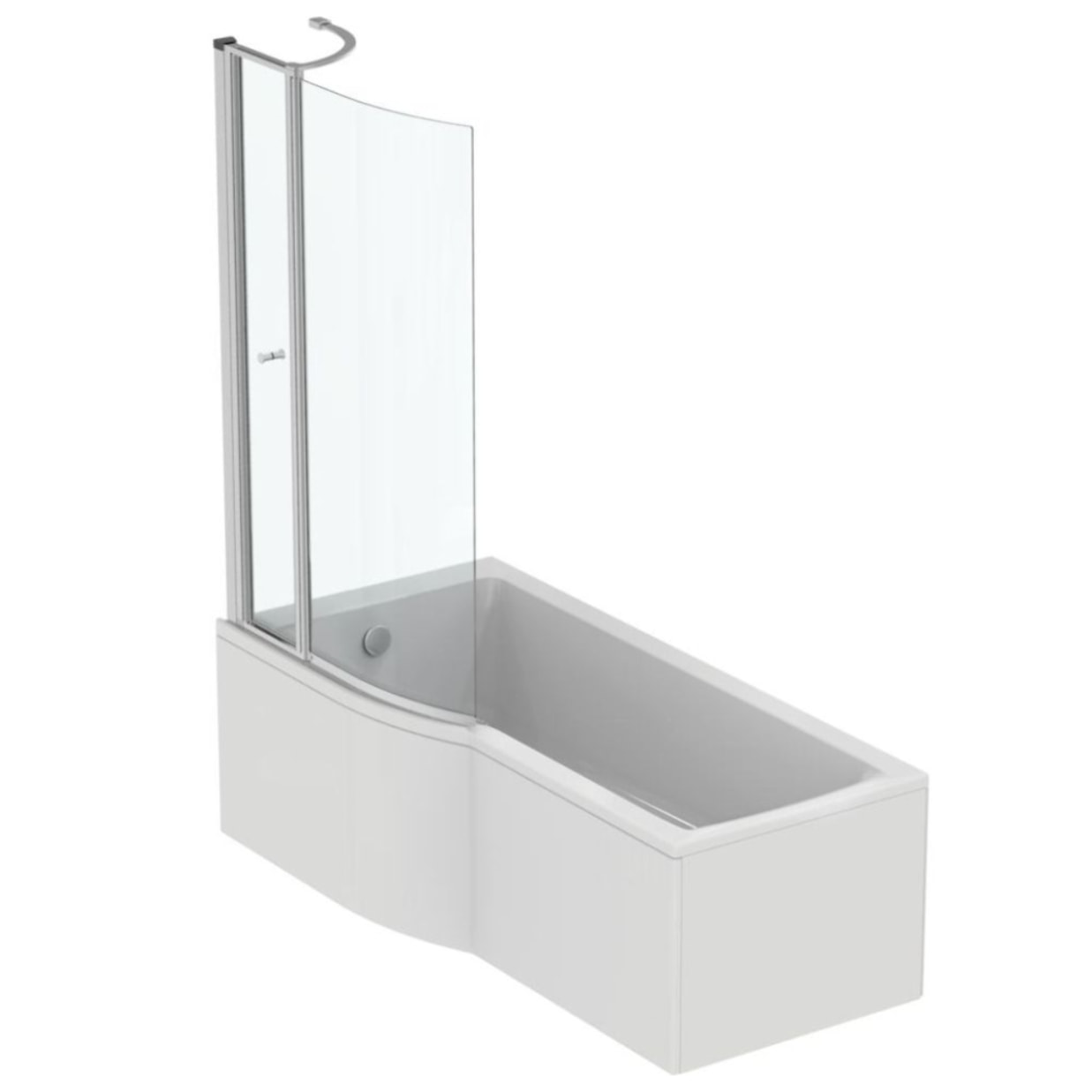 Ideal Standard baignoire pour bain/douche 170 x 80 asymétrique Connect Air gauche blanc