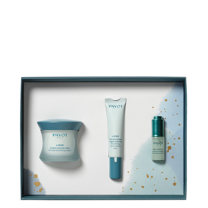 Rituel de Soins Lissants - Coffret Crème Lissante 50ml + 2 Produits