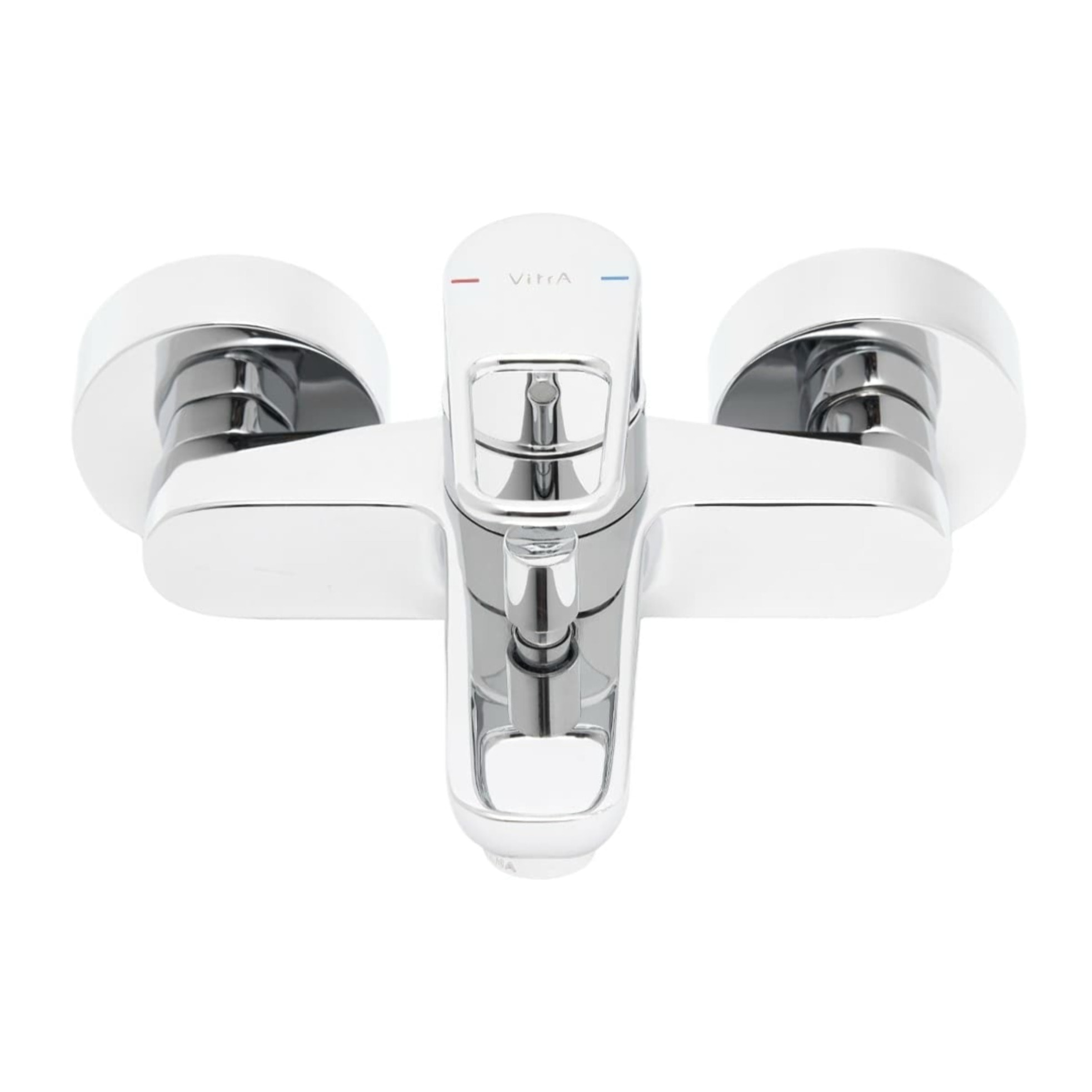 Flow Soft mitigeur bain/douche mural à levier, sans ensemble de douche, chrome (A42948)