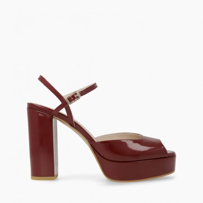 SANDALIAS BURDEOS POASON