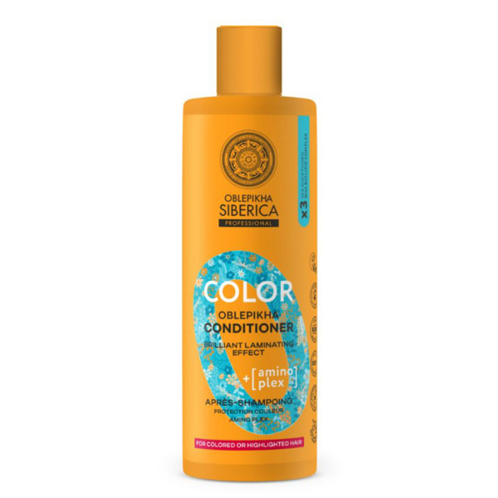 Oblepikha_O Color - Après-Shampoing Color à l'argousier Cheveux Colorés et Méchés 400ml