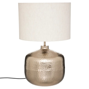 Lampe "Kais" doré H52cm