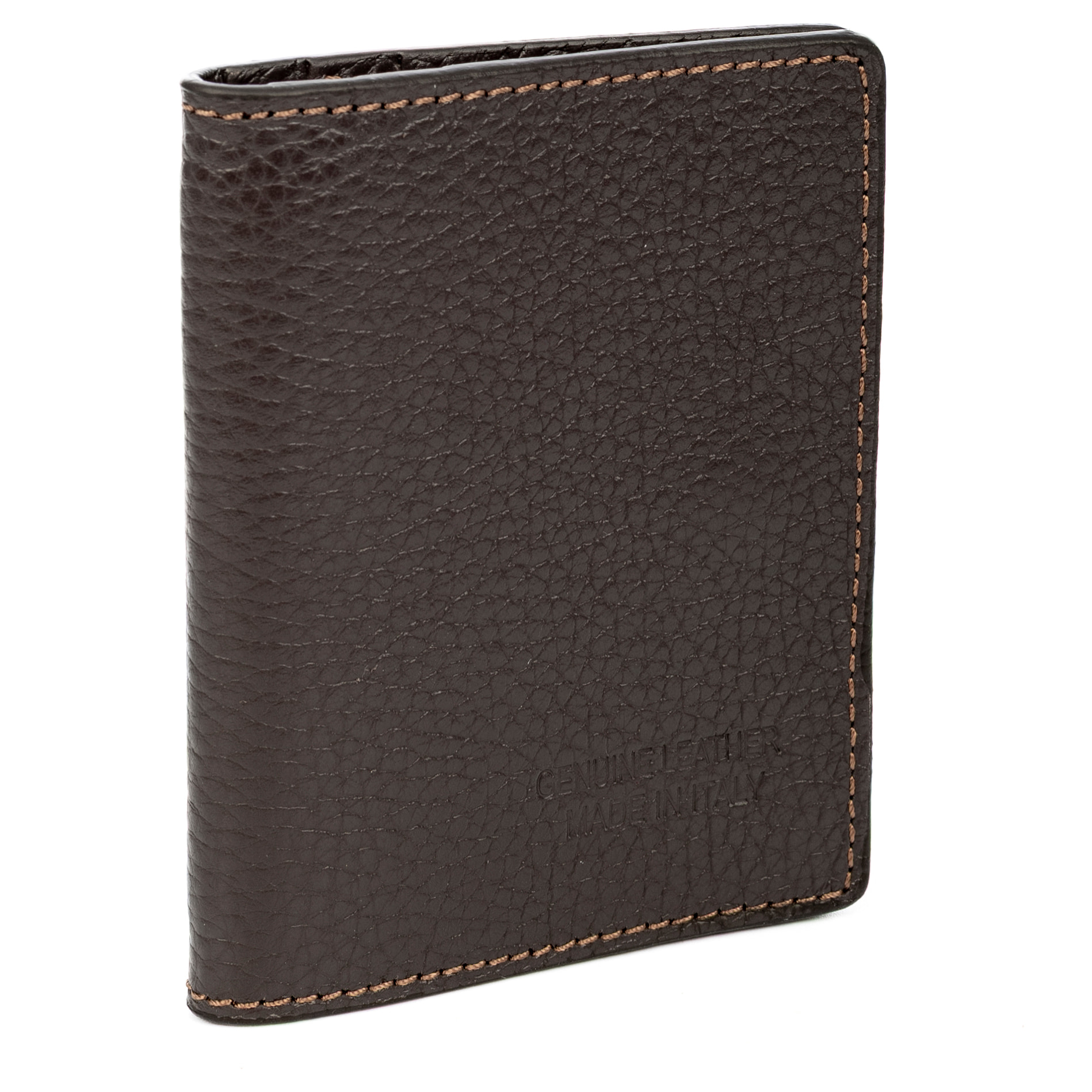 Azzone tarjetero de piel auténtica Dollaro.