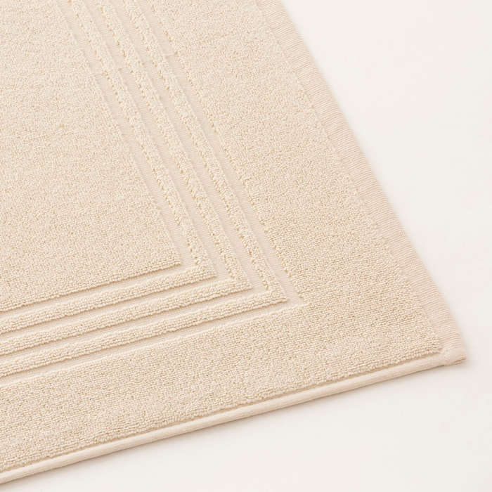 Tapis de Bain Coton Peigné - 920 g/m2 BEIGE