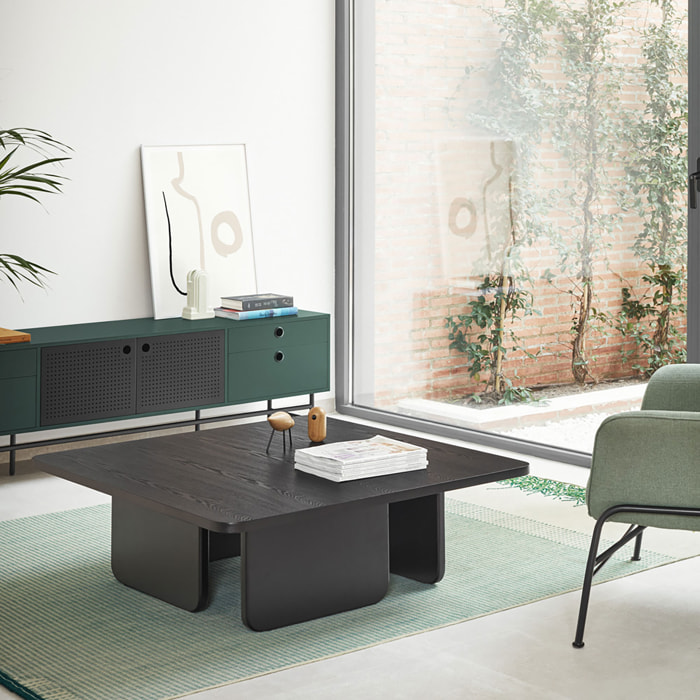Mesa de centro Arq en negro
